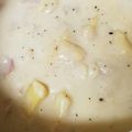 ぱっそくん's cooksnap of when they made ♥ベーコンとお芋のあったかクリーム煮♥.