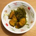 プラレイル's cooksnap of when they made かぼちゃと切り昆布の煮物.