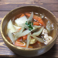 楽しくお料理's cooksnap of when they made お出汁で基本のけんちん汁.
