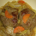 紅茶とチーズケーキ's cooksnap of when they made 野菜たっぷり！和風煮込みハンバーグ☆.