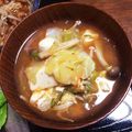 すかちゃん♡'s cooksnap of when they made 具沢山キムチスープ.