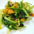 伊達こまち's cooksnap of when they made 簡単！ベーコンと壬生菜のにんにく醤油炒め.