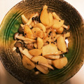 モモピスタチオ's cooksnap of when they made 長芋ときのこのポン酢炒め.