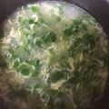 片付け苦手's cooksnap of when they made 豆苗の卵スープ.