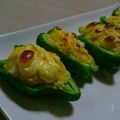 イエローバード's cooksnap of when they made ピーマンのエッグポテチ詰め.