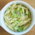 シナモシナモ's cooksnap of when they made しめじとキャベツの和風パスタ 離乳食後期.