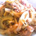 ★★蘭蘭★★'s cooksnap of when they made 新玉ねぎとゴーヤの味噌炒め.