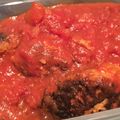 abead's cooksnap of when they made トマト煮込みハンバーグ.