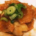 ☆冬蜜☆'s cooksnap of when they made おつまみに☆カリカリ鶏皮おろしレモポン酢.