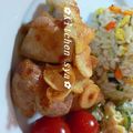 sya7ne's cooksnap of when they made チキンのガーリックソテー.