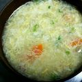 みさ★あや's cooksnap of when they made 白だしで簡単！ニンジンのかきたま汁.