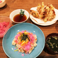 genkinako8's cooksnap of when they made ＊ねぎと桜エビのかき揚げ＊.