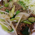 ごまぶらん's cooksnap of when they made 牛肉と白ネギのオイスターソース炒め.