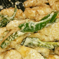 tkys's cooksnap of when they made ☆5分で簡単☆ピーマンとささみのマヨ和え.