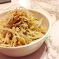 余裕っ子ピーマン's cooksnap of when they made 【簡単】もやしのナムル☆美味しい技あり.
