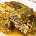 わりを's cooksnap of when they made 超簡単炊飯器でまるまるロールキャベツ.