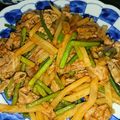 ♡キイロイトリ♡'s cooksnap of when they made にんにくの芽とじゃが芋・牛肉の炒めもの.