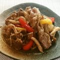 ｅｋ４'s cooksnap of when they made 牛肉とパプリカのしぐれ煮✿作り置き◎.