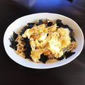 かさみず's cooksnap of when they made のり玉スパゲティ.