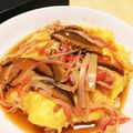 はらぺこぺこまる's cooksnap of when they made 簡単！天津飯☆カニかま餡だく.