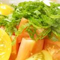 noamanma's cooksnap of when they made 簡単！トマトとシソだけのサラダ.