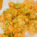 たんぽー's cooksnap of when they made たこ焼き風落し揚げ♪.