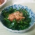 moz煮's cooksnap of when they made めんつゆで簡単★ほうれん草のおひたし♬.