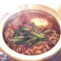caruga's cooksnap of when they made ニラとベーコンをのせた醤油ラーメン.