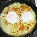 ちゃっちゃ☆'s cooksnap of when they made きゃべつの巣ごもりたまご.