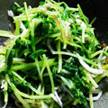 okomeokome's cooksnap of when they made 豆苗と釜揚げしらすのおひたし.