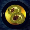 ちゃたろうクック's cooksnap of when they made 栗入り抹茶ロールケーキ.