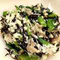 xxあいねxx's cooksnap of when they made 簡単副菜に！小松菜と舞茸 ひじきの白和え.