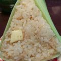 あゆたっくん's cooksnap of when they made 梅マヨ＆チーズ☆おにぎり.