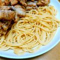 max4995's cooksnap of when they made 柚子胡椒スパゲティ.