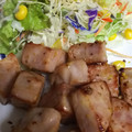 eru2008's cooksnap of when they made おつまみに！角切りハムの粒マスタード炒め.