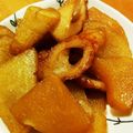 whochan's cooksnap of when they made はやとうりとおあげのきんぴら.