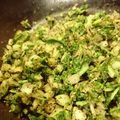 chiriri10's cooksnap of when they made 簡単　はくさいのサラダふりかけ.
