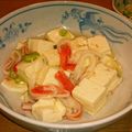 にゃおたろん's cooksnap of when they made 時短！豆腐とカニカマの中華あんかけ.