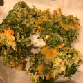 sakurai3's cooksnap of when they made にんじん葉と桜えびとチーズのかき揚げ.