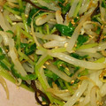 クック45☆'s cooksnap of when they made 5分でちゃちゃっと♪簡単もやしのナムル.