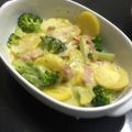 ふにふにくらげ's cooksnap of when they made ベーコンポテトブロッコリー炒めチーズのせ.