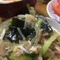 凪なぎ's cooksnap of when they made もやしとしらたきで＊まんぷく中華サラダ＊.