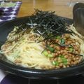 ダイナマイト漆黒's cooksnap of when they made ペペロンチーノ納豆スパ.