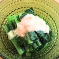 ぺっぺぺ72's cooksnap of when they made 大根の葉のおひたし.