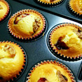 zzynya's cooksnap of when they made ♡ クッキー生地のさくふわマフィン.