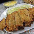 ゆけり３兄弟's cooksnap of when they made 簡単♪我が家のサクサク薄とんかつ.
