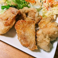 ma616y's cooksnap of when they made ２度揚げ不要＊かりかり衣の鶏もも唐揚げ＊.