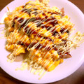 なな蒸し's cooksnap of when they made 屋台の味！豚肉ともやしのとん平焼き♬.