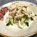 しらとりオカン's cooksnap of when they made ツナときゅうりと大根の簡単サラダ.