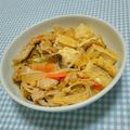 まあまま☆0403's cooksnap of when they made カレー味の肉豆腐炒め.